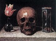 Philippe de Champaigne Still Life with a Skull Sweden oil painting artist